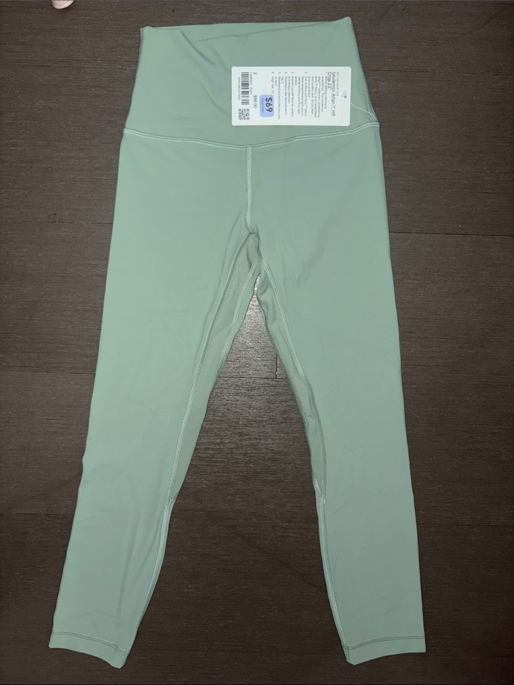 lululemon athletica High-Waist Leggings in Sage Green